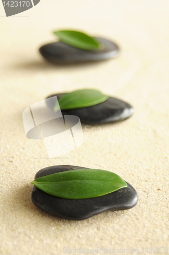Image of stones and sand