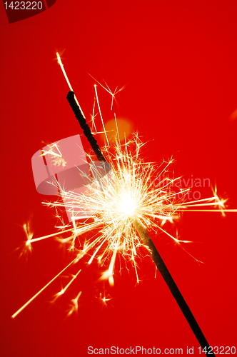 Image of christmas sparkler