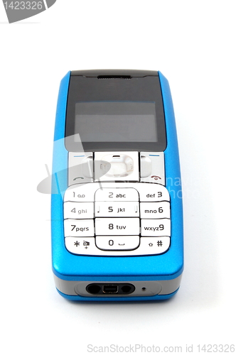 Image of isolated cell phone