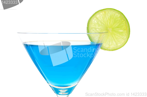 Image of blue drink