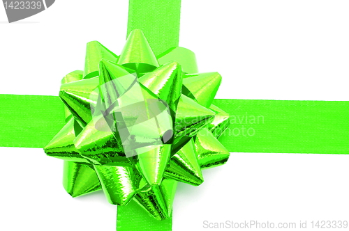 Image of Christmas Gift with ribbon