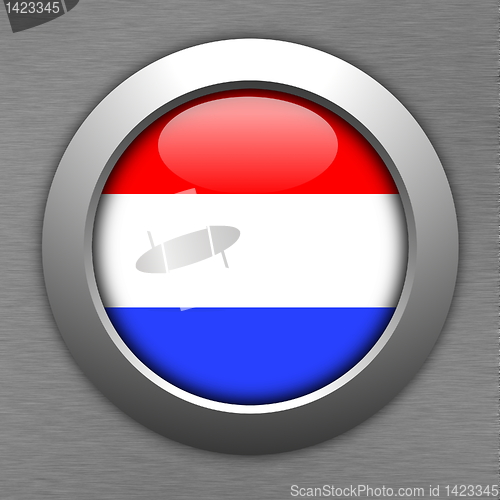 Image of netherlands button