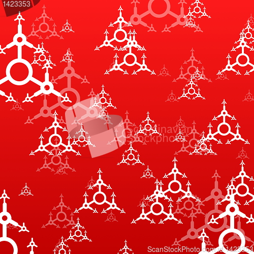 Image of red xmas background