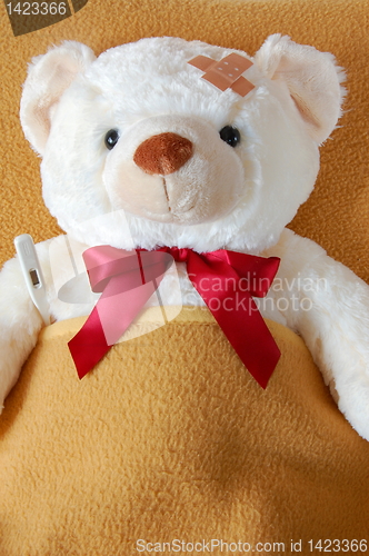 Image of sick teddy bear