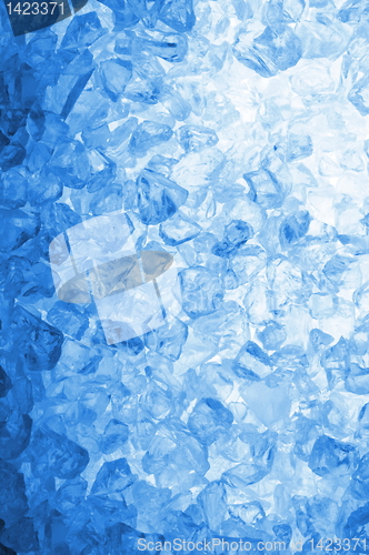 Image of abstract blie ice background