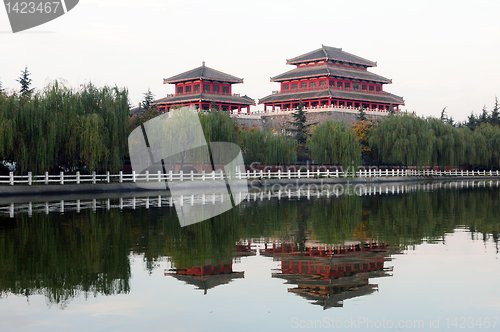 Image of Chinese ancient buildings