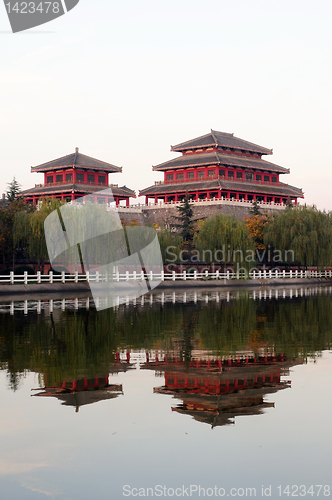 Image of Chinese ancient buildings