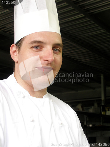 Image of Chef in the kitchen