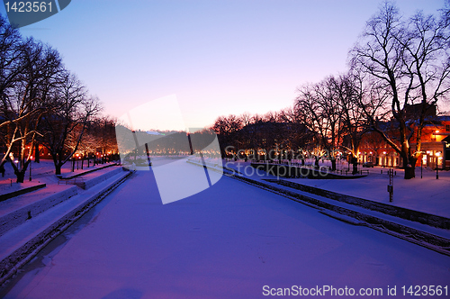 Image of Aura river in Turku