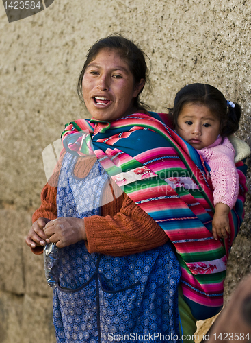 Image of Peruvian mother