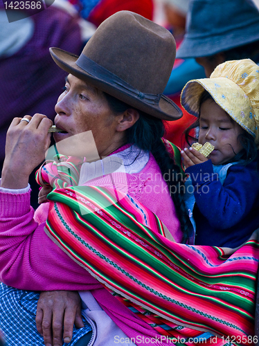 Image of Peruvian mother