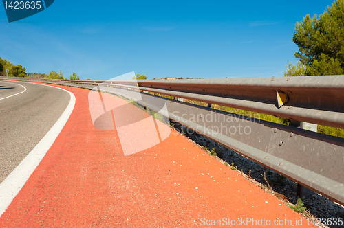 Image of Double crash barrier