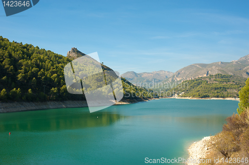 Image of Guadalest reservoir