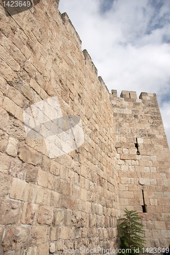 Image of jerusalem old city walls