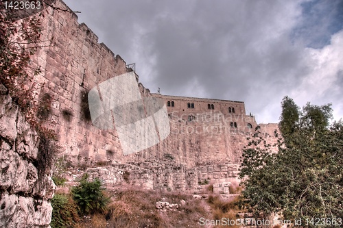 Image of jerusalem old city walls