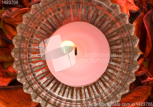 Image of candle detail