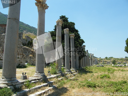 Image of ruins in Ephes