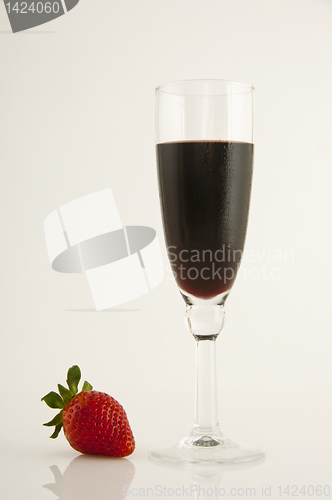Image of Strawberry and Red Wine
