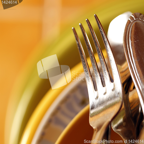 Image of Many plates