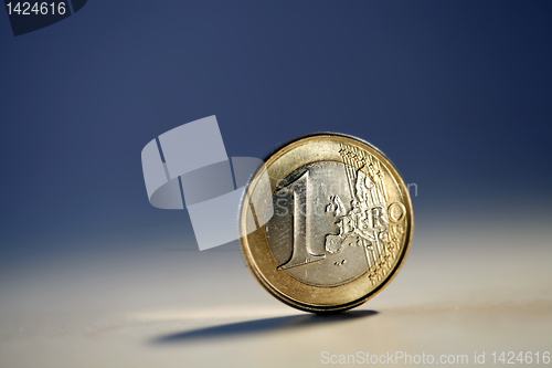 Image of One euro coin 