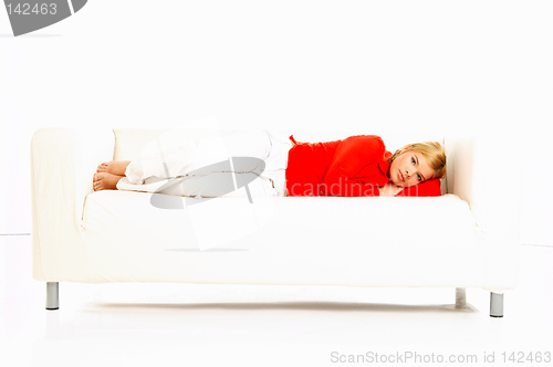 Image of Women on couch