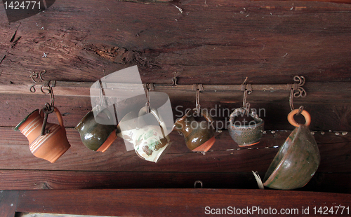 Image of Old farmhouse pantry in old country house