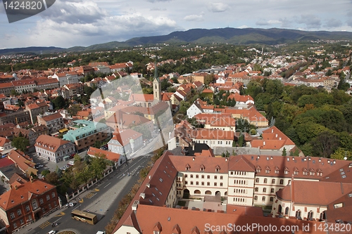 Image of Aerial view of Zagreb, the capital of Croatia