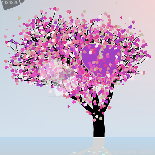 Image of Heart and love design. EPS 8