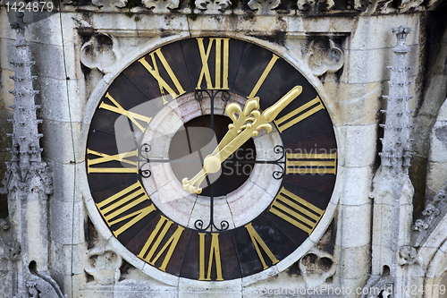 Image of Clock on Zagreb cathedral