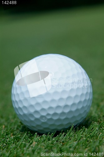 Image of Golf-ball on green