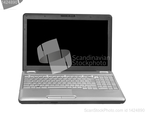 Image of  laptop isoalted