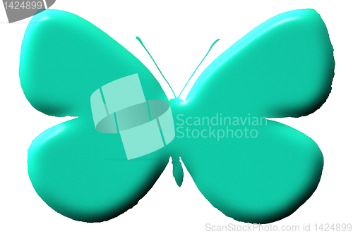 Image of butterfly isolated    