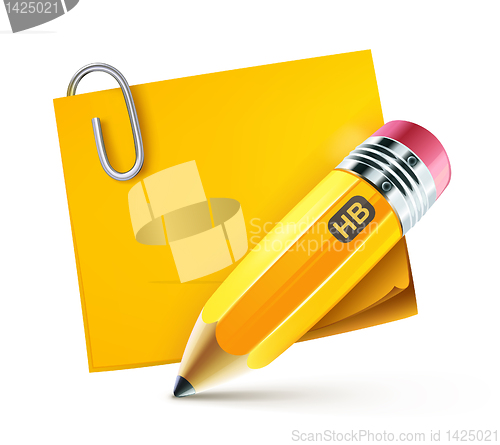 Image of yellow pencil