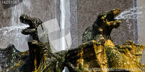 Image of Dragons fountain, Villa d'Este - Tivoli