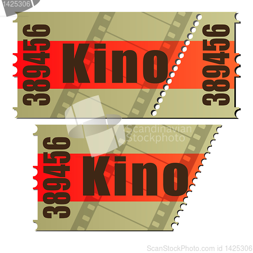 Image of Movie ticket