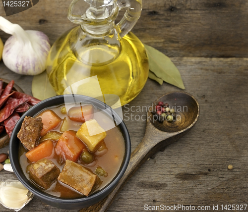Image of Beef Soup With Vegetables