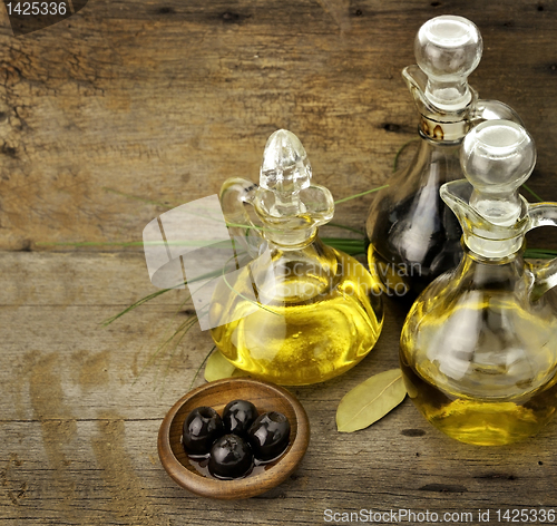 Image of Cooking Oil And Vinegar