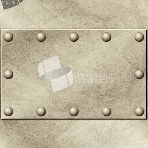 Image of Grunge Metal Background