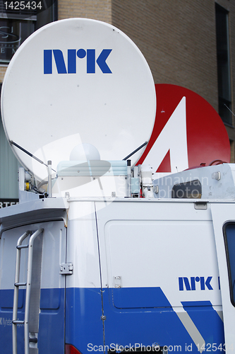 Image of NRK satelite dish