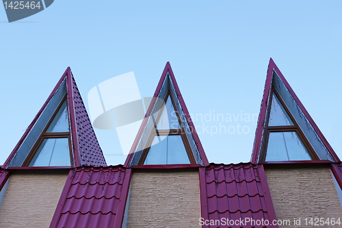 Image of Roof with metal tile 