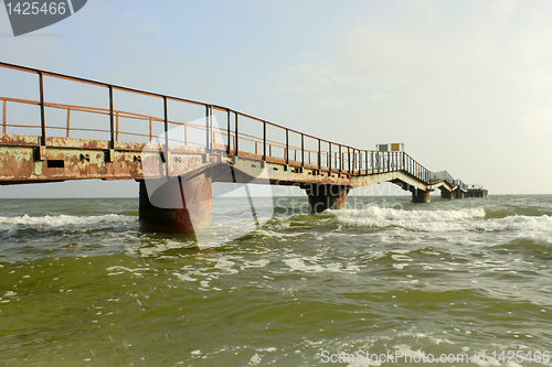 Image of Old sea pier