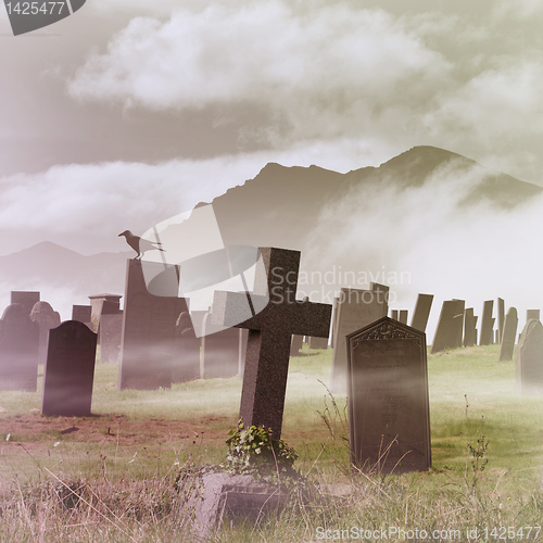 Image of Misty Graveyard