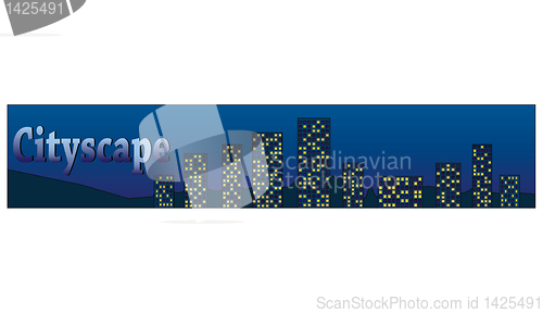 Image of cityscape illustration