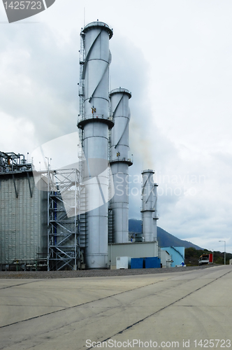 Image of Power Plant Chimney