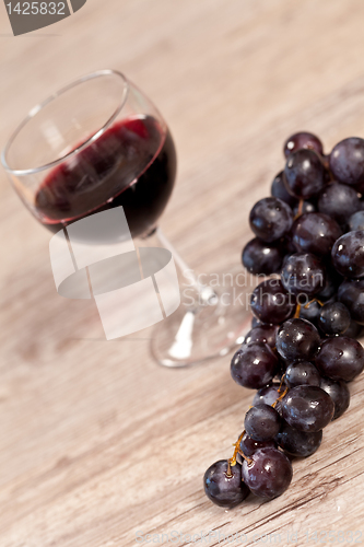 Image of Grape and wine