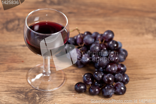 Image of Grape and wine
