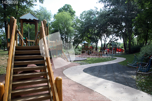 Image of Empty playground