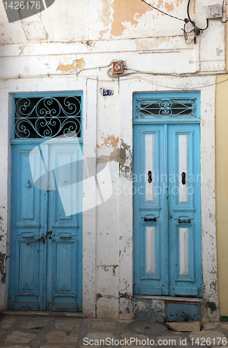 Image of Traditional door from Sousse, Tunis