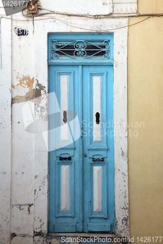 Image of Traditional door from Sousse, Tunis