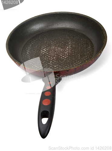 Image of Dirty old frying pan